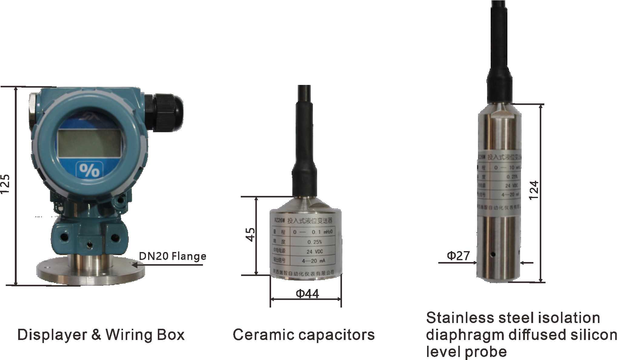 RZ25W Temperature and Liquid Level Transmitter (图1)