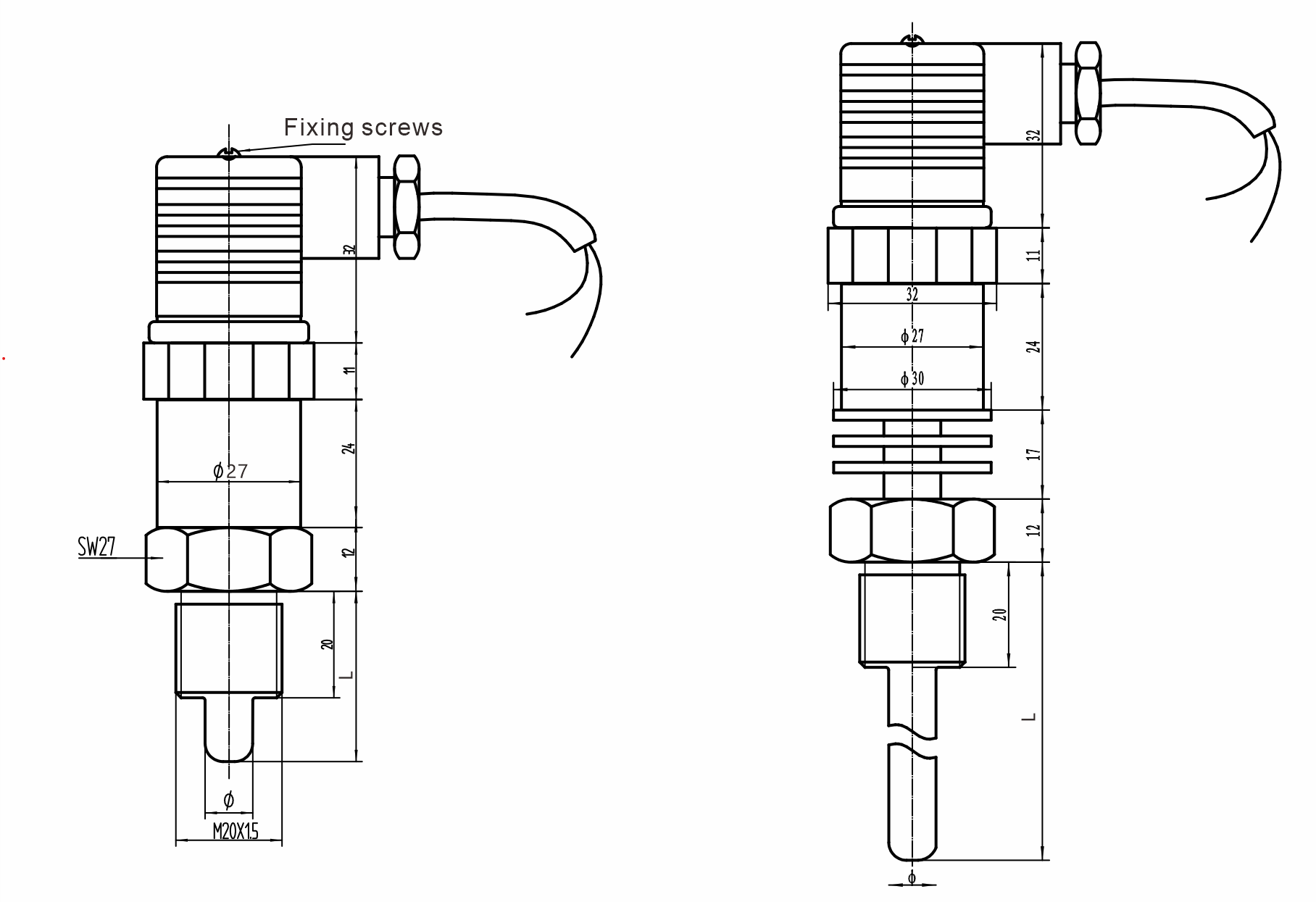 RZ13 Series Temperature Transmitter(图1)